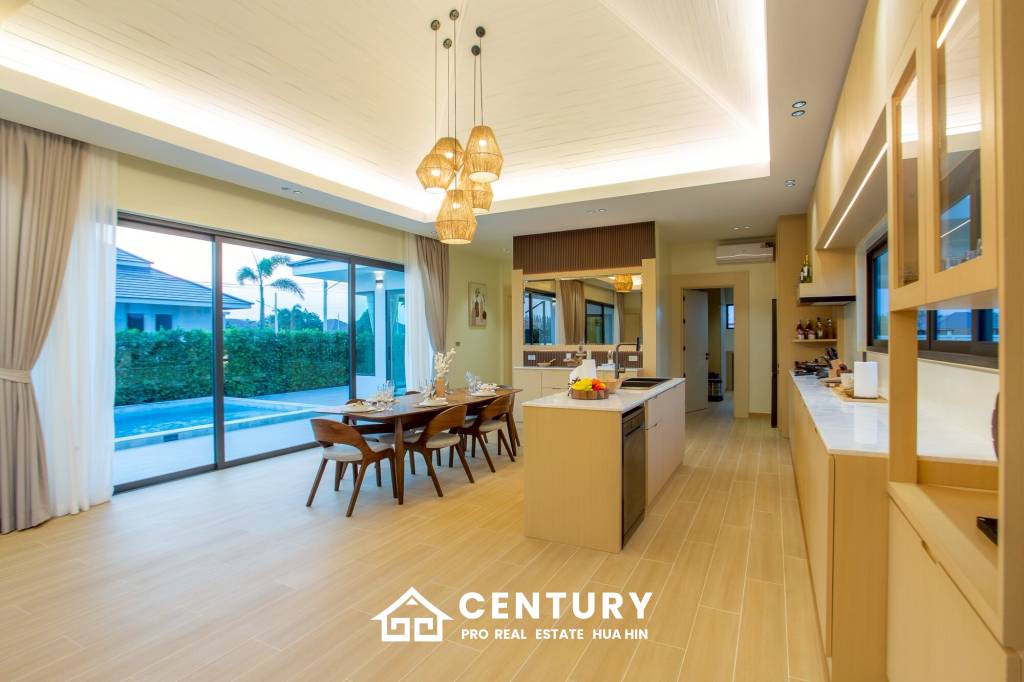 251 sqm pool villa in Wang Phong Pran Buri – L'UX VILLA new single-storey home