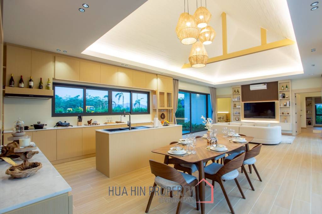 251 sqm pool villa in Wang Phong Pran Buri – L'UX VILLA new single-storey home