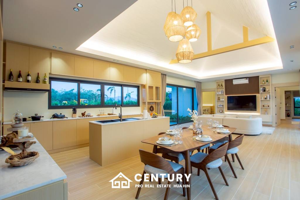 251 sqm pool villa in Wang Phong Pran Buri – L'UX VILLA new single-storey home