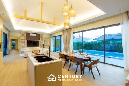 251 sqm pool villa in Wang Phong Pran Buri – L'UX VILLA new single-storey home