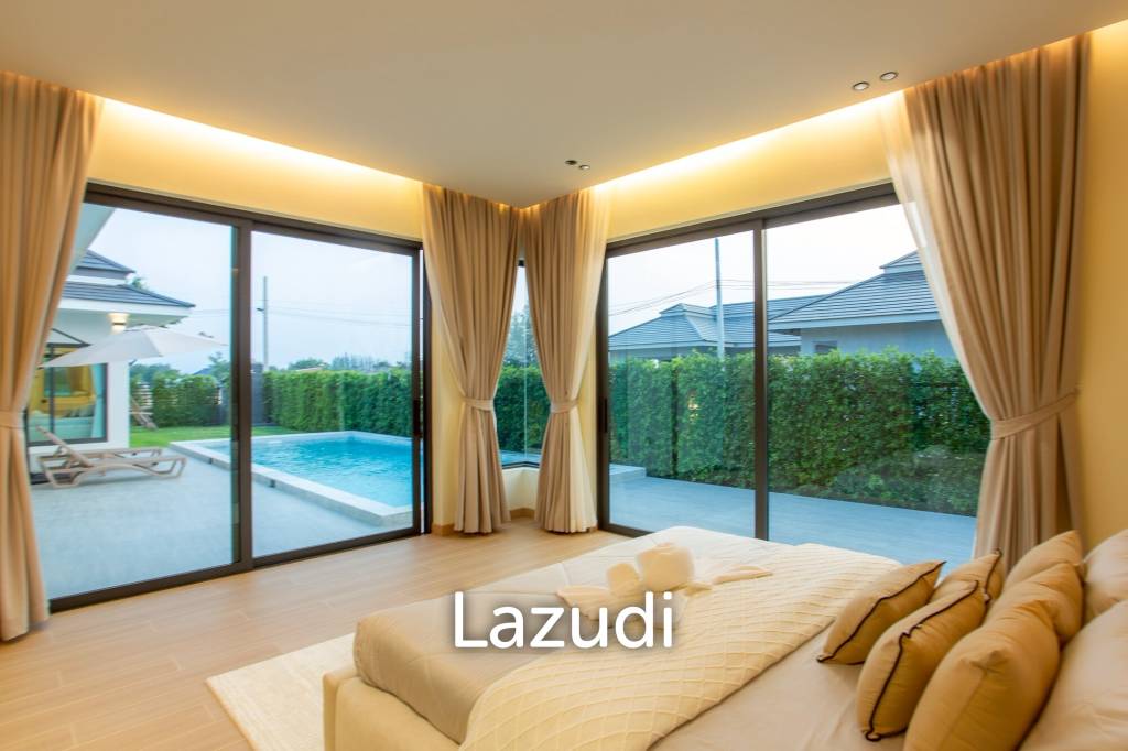 251 sqm pool villa in Wang Phong Pran Buri – L'UX VILLA new single-storey home