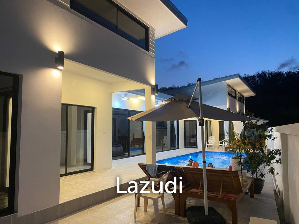 Contemporary 4-Bedroom Villa with Solar System – In Na Mueang, Koh Samui