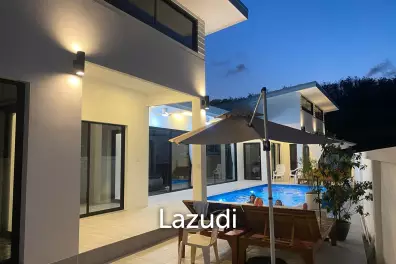 Contemporary 4-Bedroom Villa with Solar System – In Na Mueang, Koh Samui