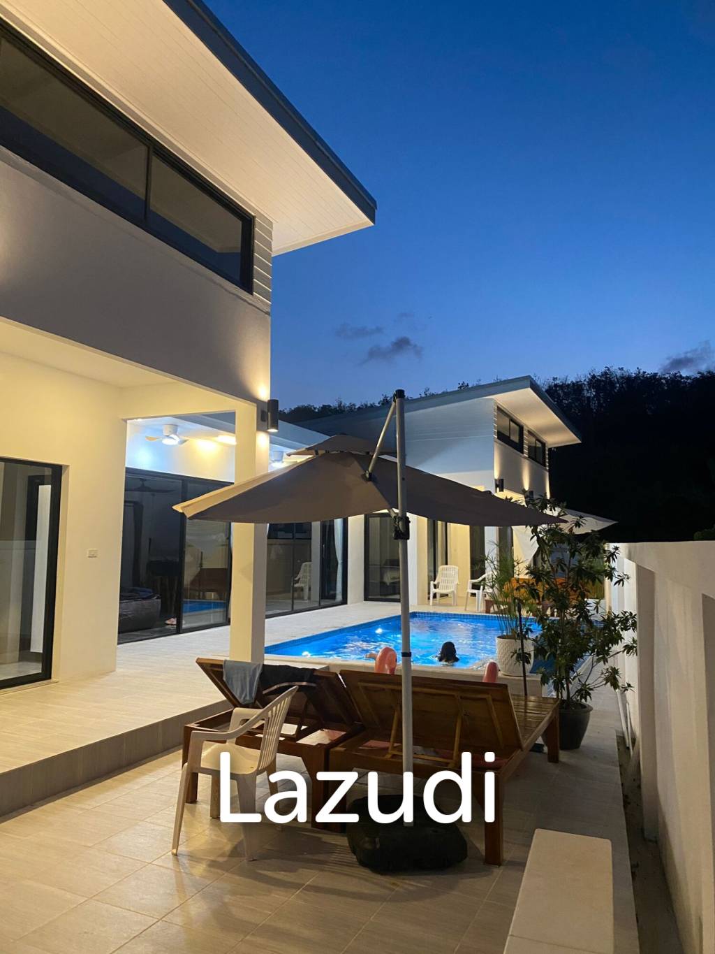 Contemporary 4-Bedroom Villa with Solar System – In Na Mueang, Koh Samui