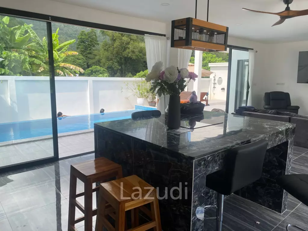 Contemporary 4-Bedroom Villa with Solar System – In Na Mueang, Koh Samui