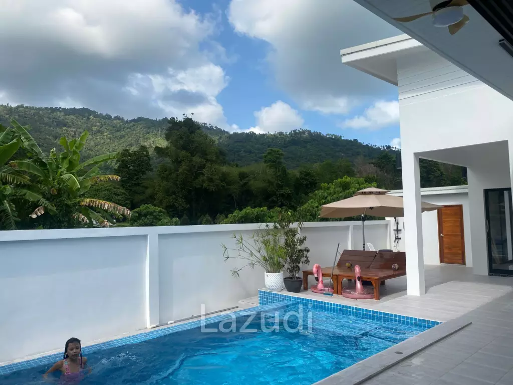 Contemporary 4-Bedroom Villa with Solar System – In Na Mueang, Koh Samui