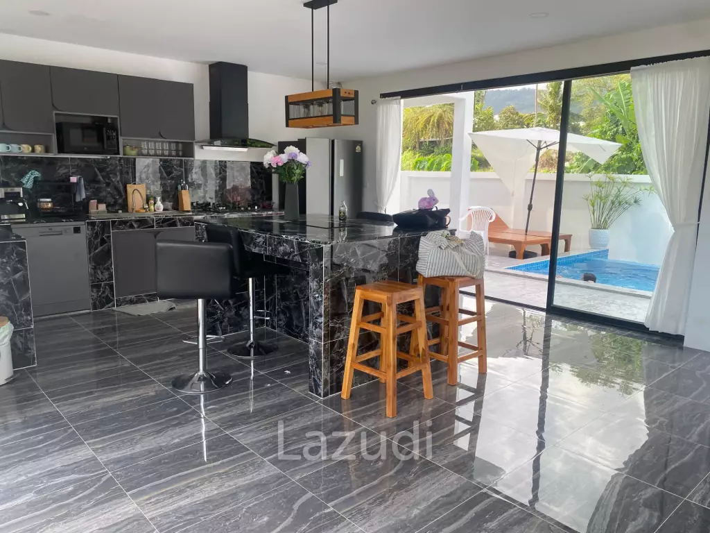 Contemporary 4-Bedroom Villa with Solar System – In Na Mueang, Koh Samui