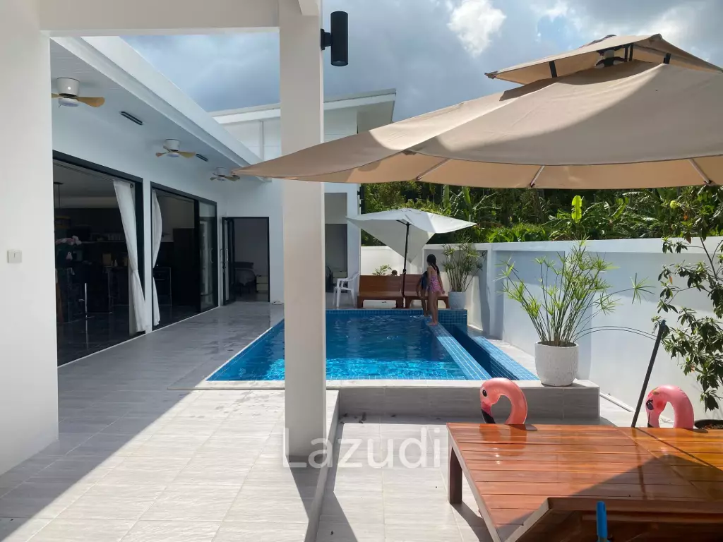 Contemporary 4-Bedroom Villa with Solar System – In Na Mueang, Koh Samui