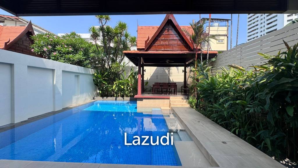 450 sqm 3-Storey Pool Villa in Khlong Tan Nuea, Wattana Bangkok