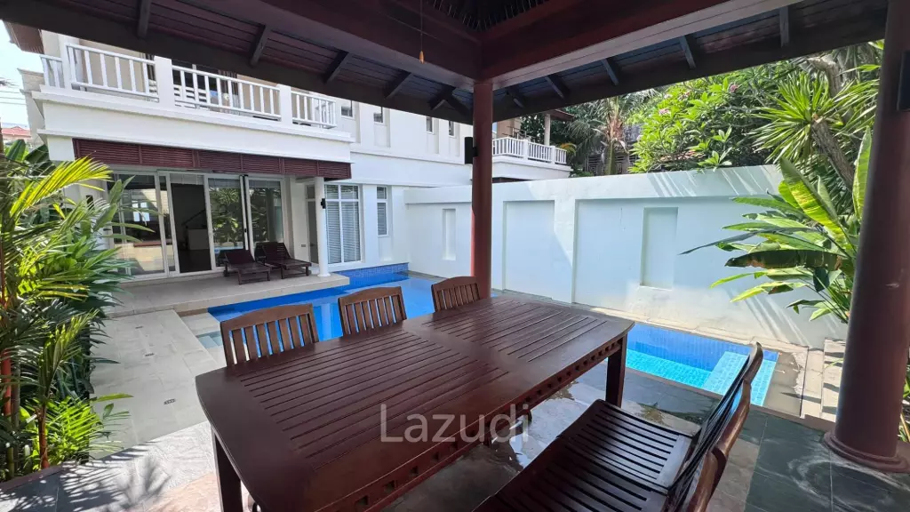 450 sqm 3-Storey Pool Villa in Khlong Tan Nuea, Wattana Bangkok