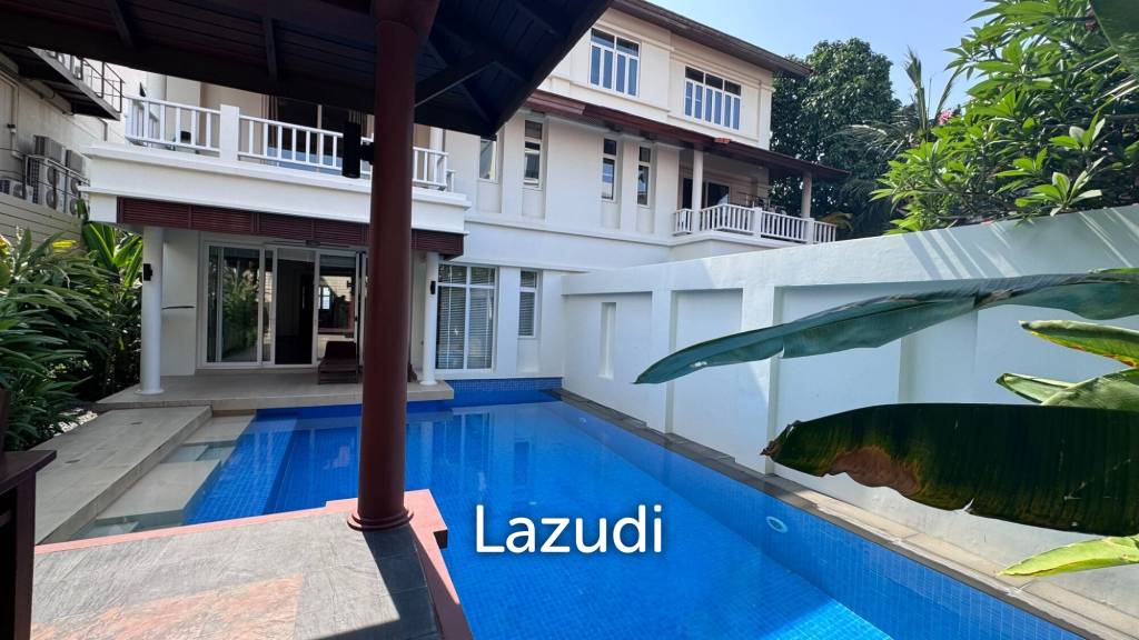 450 sqm 3-Storey Pool Villa in Khlong Tan Nuea, Wattana Bangkok