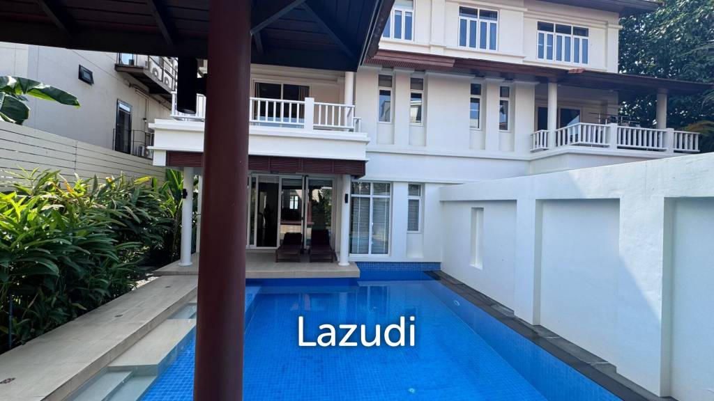 450 sqm 3-Storey Pool Villa in Khlong Tan Nuea, Wattana Bangkok
