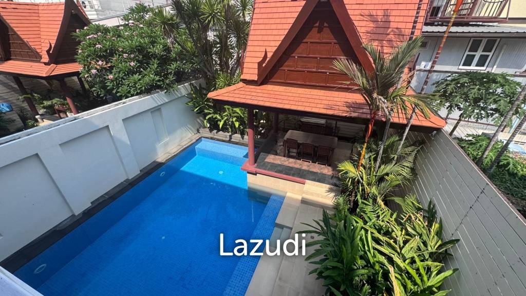 450 sqm 3-Storey Pool Villa in Khlong Tan Nuea, Wattana Bangkok