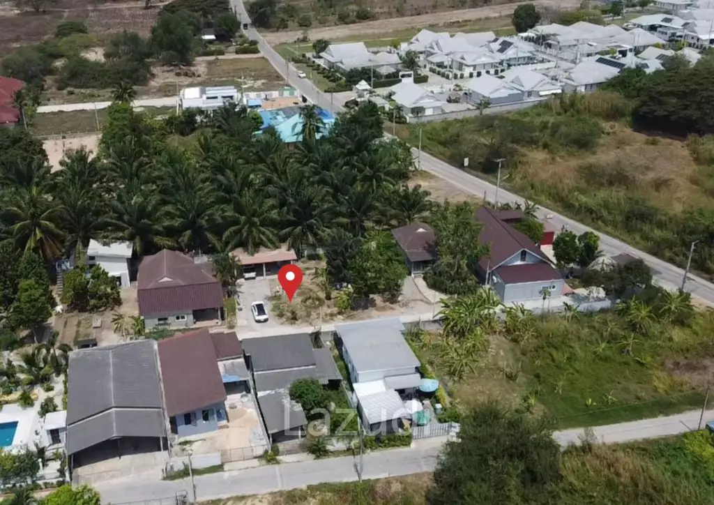 Detached Home on 1260 sqm Land in Hin Lek Fai
