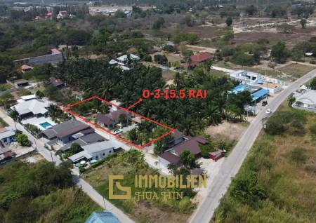 Detached Home on 1260 sqm Land in Hin Lek Fai