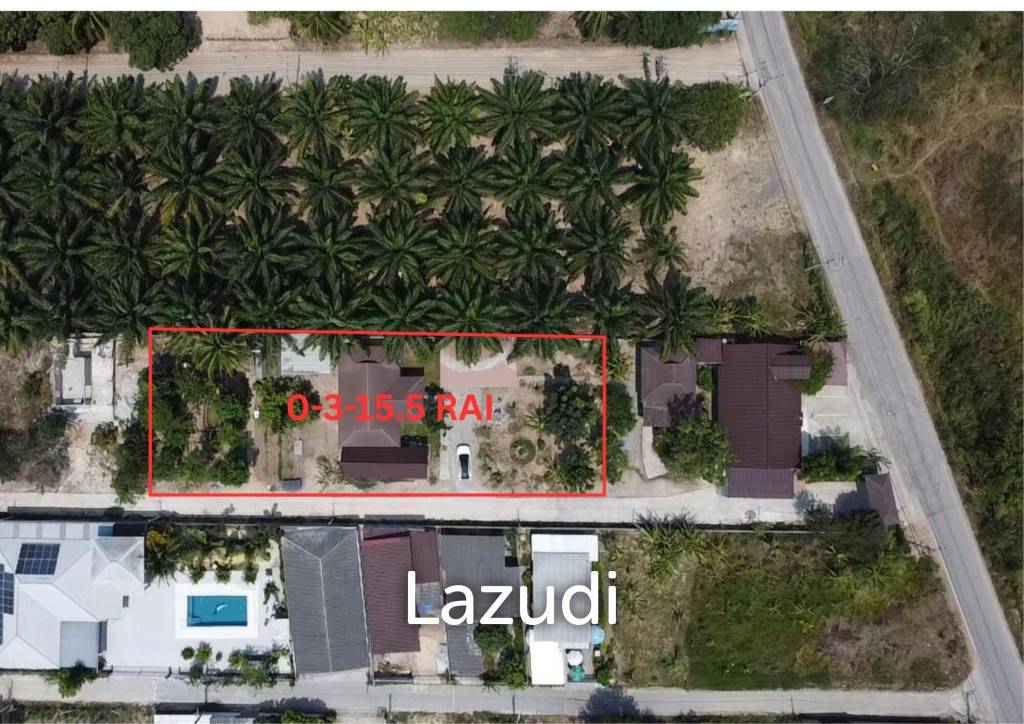 Detached Home on 1260 sqm Land in Hin Lek Fai