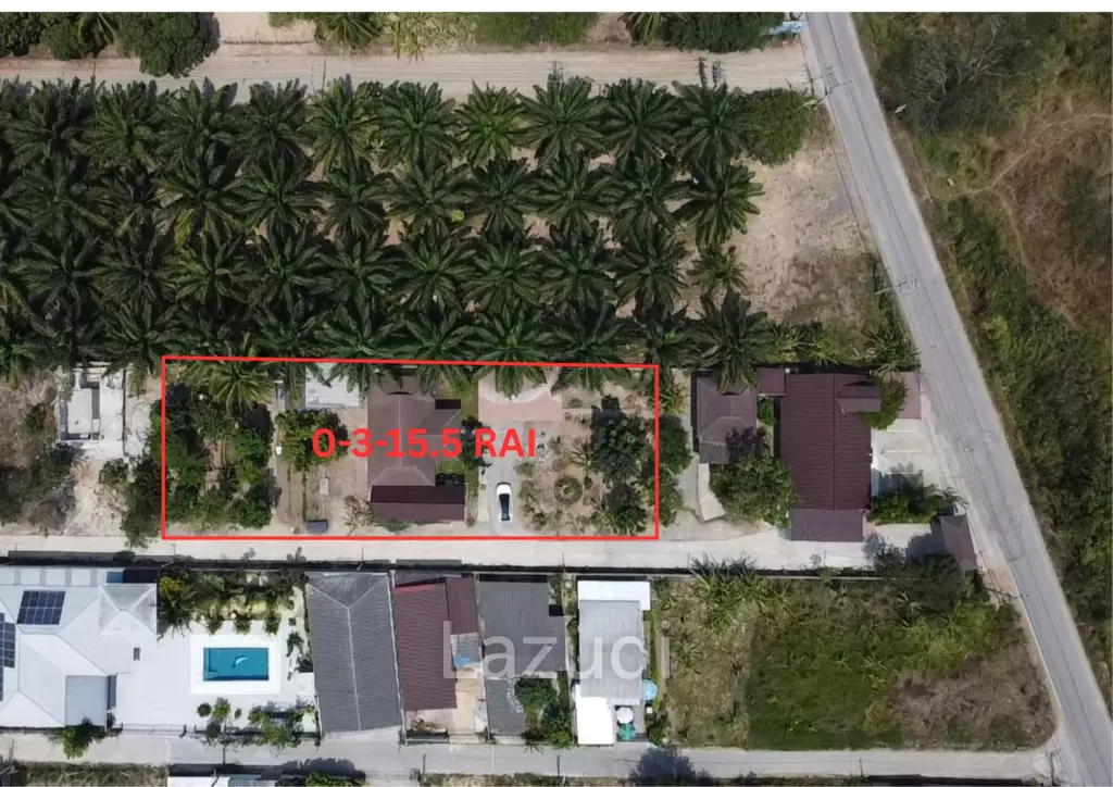 Detached Home on 1260 sqm Land in Hin Lek Fai
