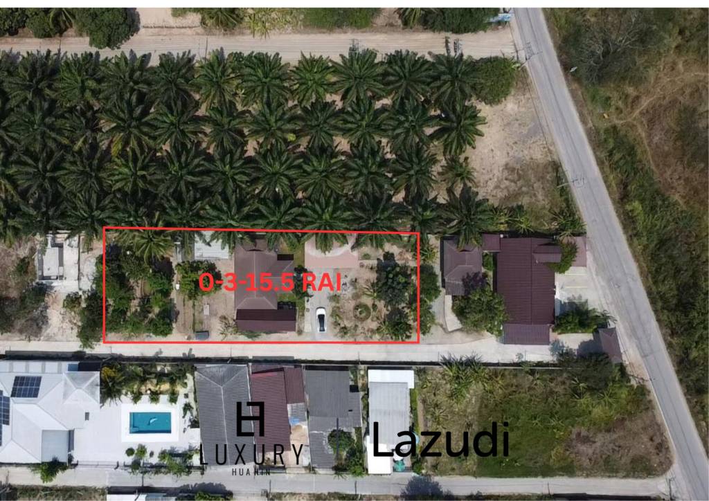 Terrain de 1260 m² / Maison individuelle / 3 chambres