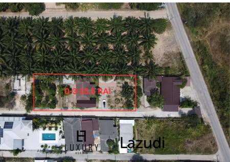 Terrain de 1260 m² / Maison individuelle / 3 chambres