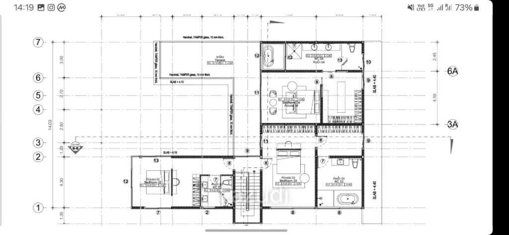 Modern 4-Bedroom Sea View Villa in Chaweng Hills