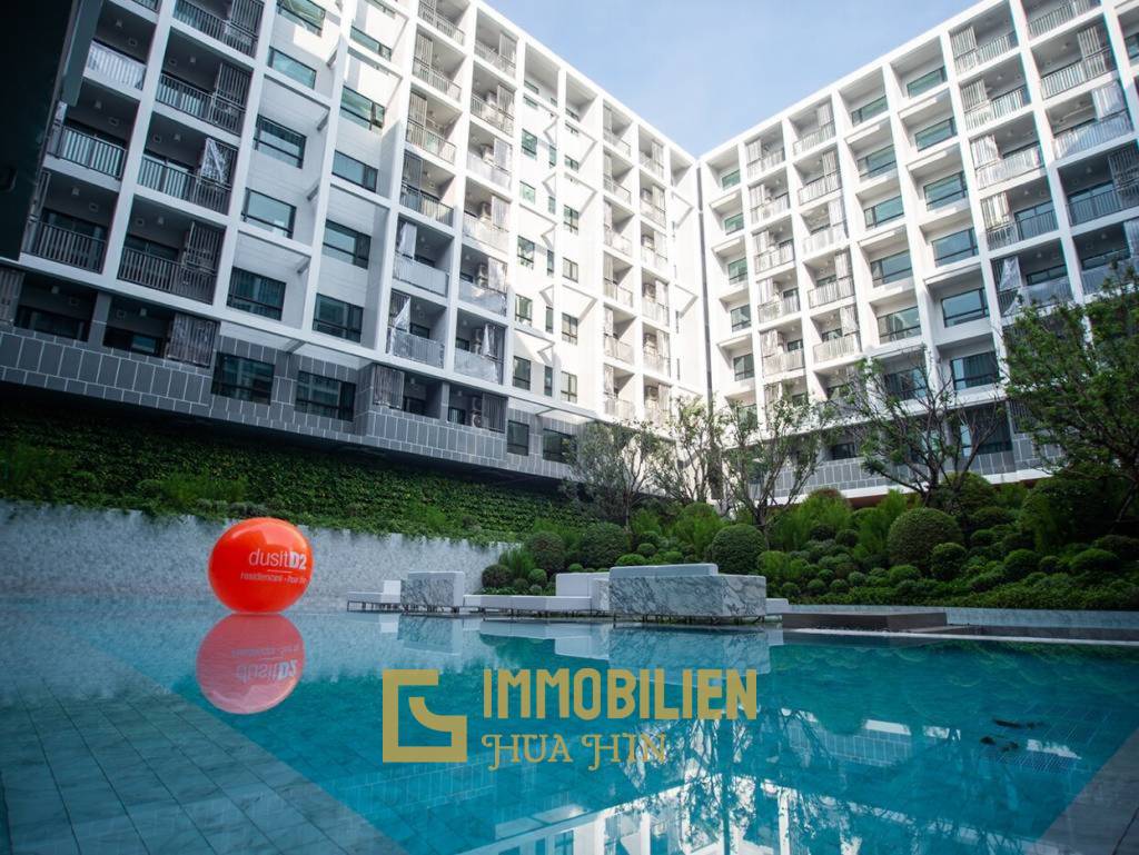 43 sqm 1 Bed Condo at Dusit D2 Residence Hua Hin