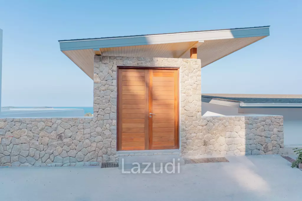 Modern 4-Bedroom Sea View Villa in Chaweng Hills