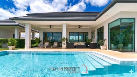 L'UX VILLA Private Pool Villas with 224 sqm modern pool villa in Wang Phong Pran Buri