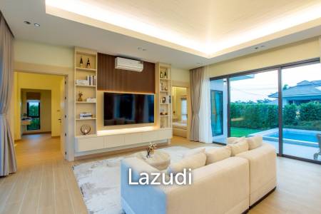 L'UX VILLA Private Pool Villas with 224 sqm modern pool villa in Wang Phong Pran Buri