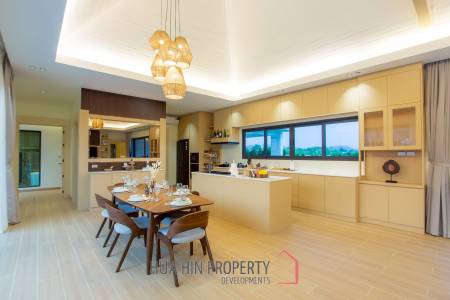 L'UX VILLA Private Pool Villas with 224 sqm modern pool villa in Wang Phong Pran Buri
