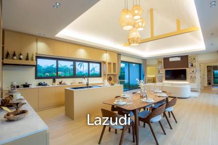 L'UX VILLA Private Pool Villas with 224 sqm modern pool villa in Wang Phong Pran Buri