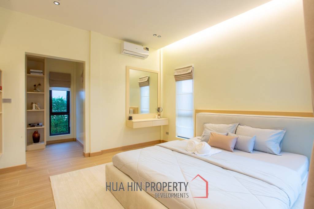 L'UX VILLA Private Pool Villas with 224 sqm modern pool villa in Wang Phong Pran Buri