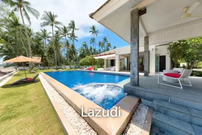 Daily rent - La Lagune Beachfront villa with pool in Na Mueang