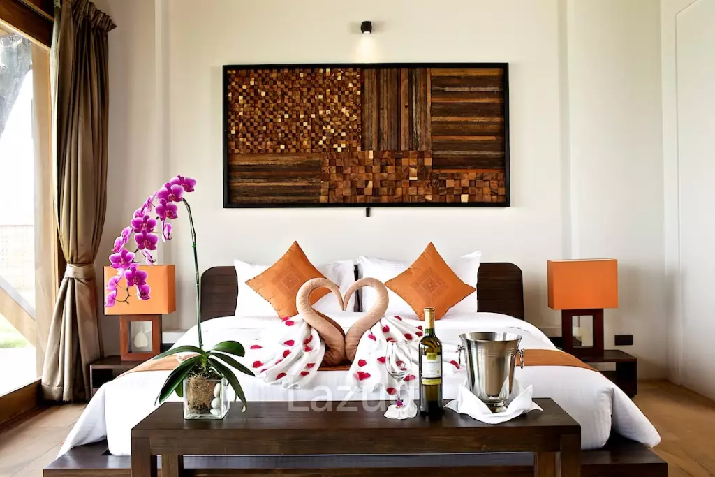 Daily Rent - Baan Hinta beachfront villa with infinity pool in Maret