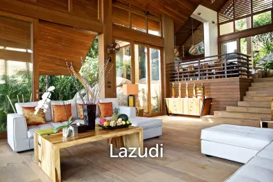 Daily Rent - Baan Hinta beachfront villa with infinity pool in Maret