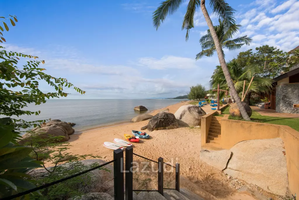 Daily Rent - Baan Hinta beachfront villa with infinity pool in Maret