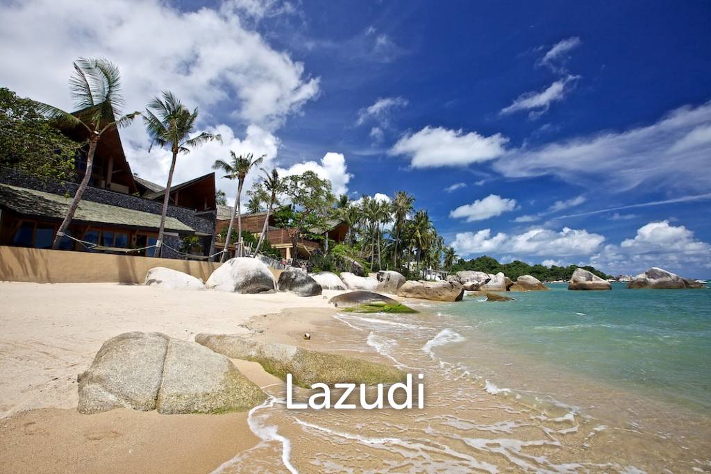Daily Rent - Baan Hinta beachfront villa with infinity pool in Maret