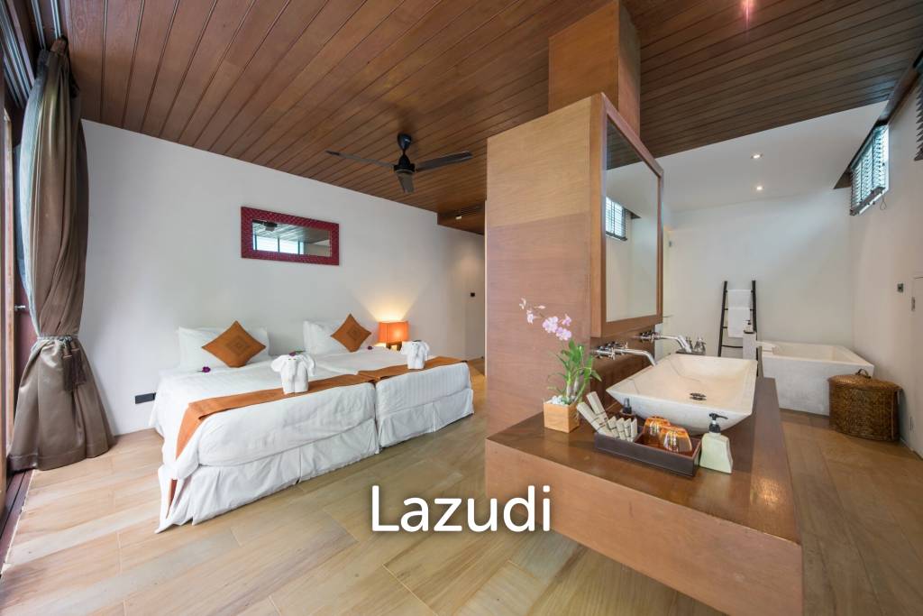 Daily Rent - Baan Hinta beachfront villa with infinity pool in Maret