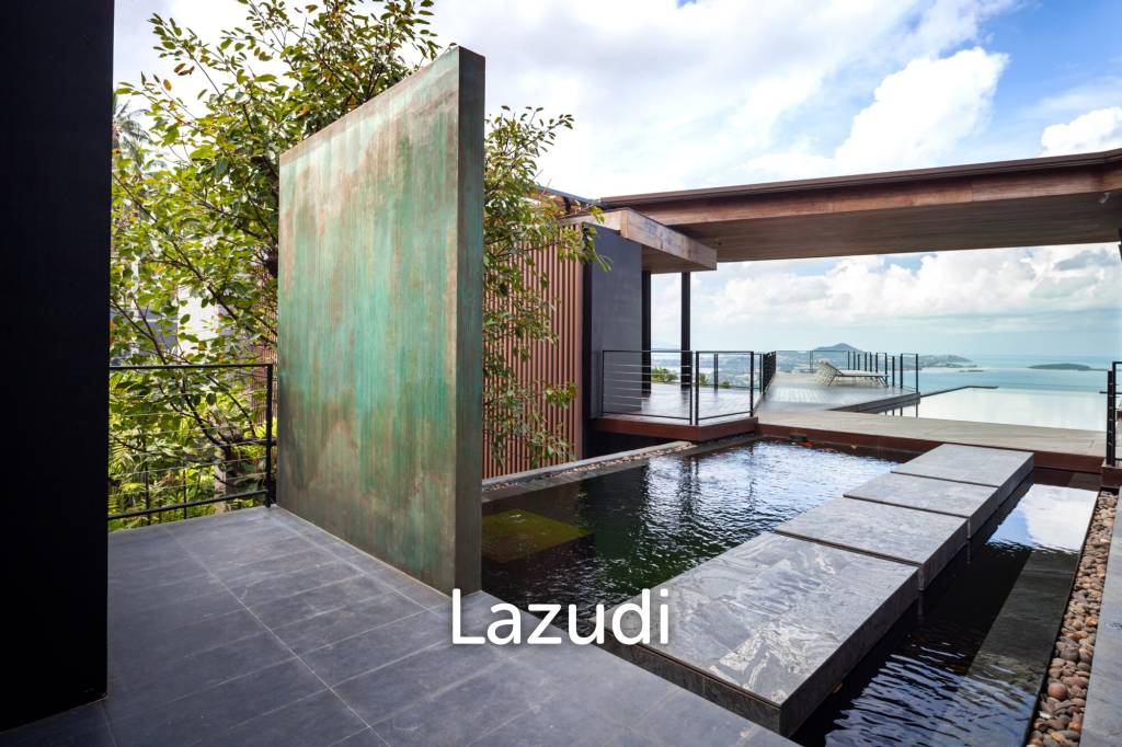 Daily Rent - Kelapa House luxury hillside villa with infinity pool in Bo Phut