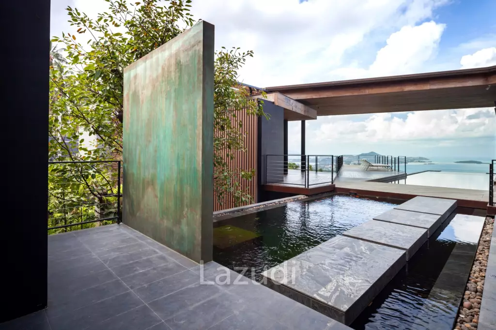 Daily Rent - Kelapa House luxury hillside villa with infinity pool in Bo Phut