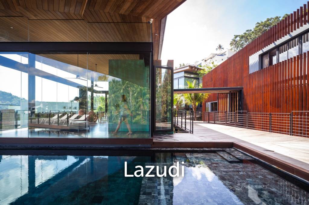 Daily Rent - Kelapa House luxury hillside villa with infinity pool in Bo Phut
