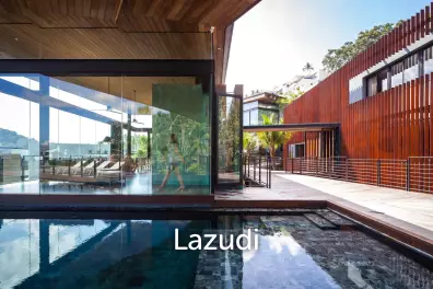 Daily Rent - Kelapa House luxury hillside villa with infinity pool in Bo Phut