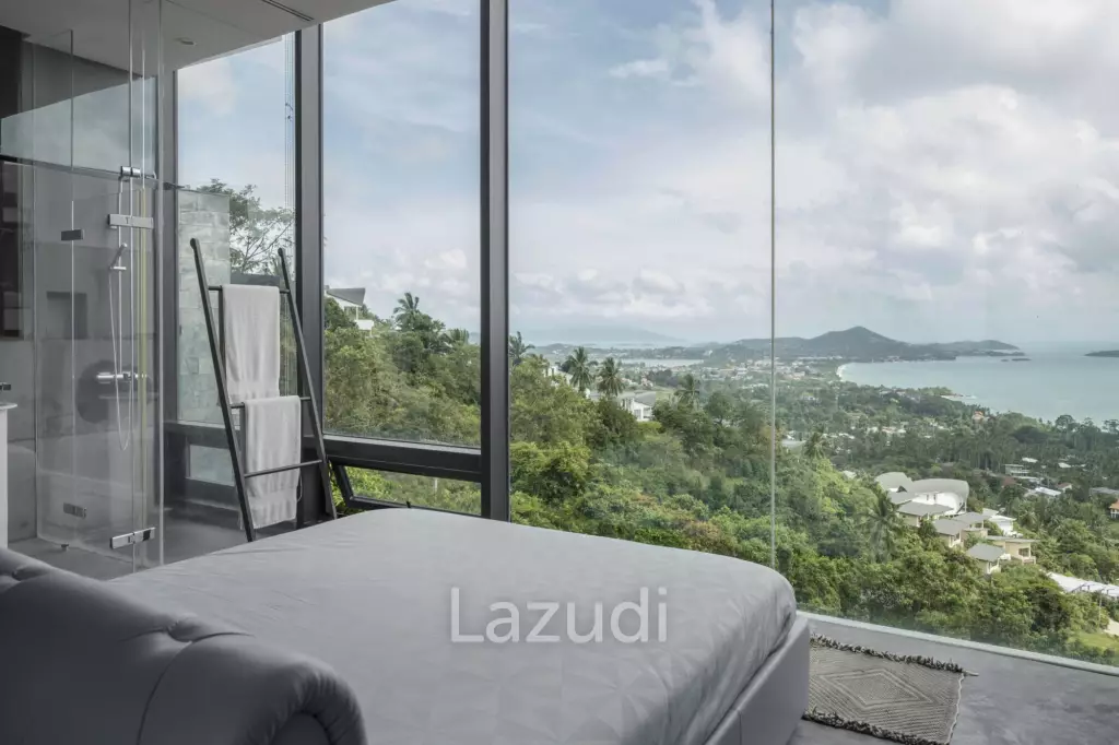 Daily Rent - Kelapa House luxury hillside villa with infinity pool in Bo Phut