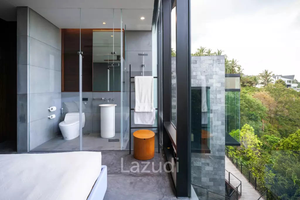 Daily Rent - Kelapa House luxury hillside villa with infinity pool in Bo Phut