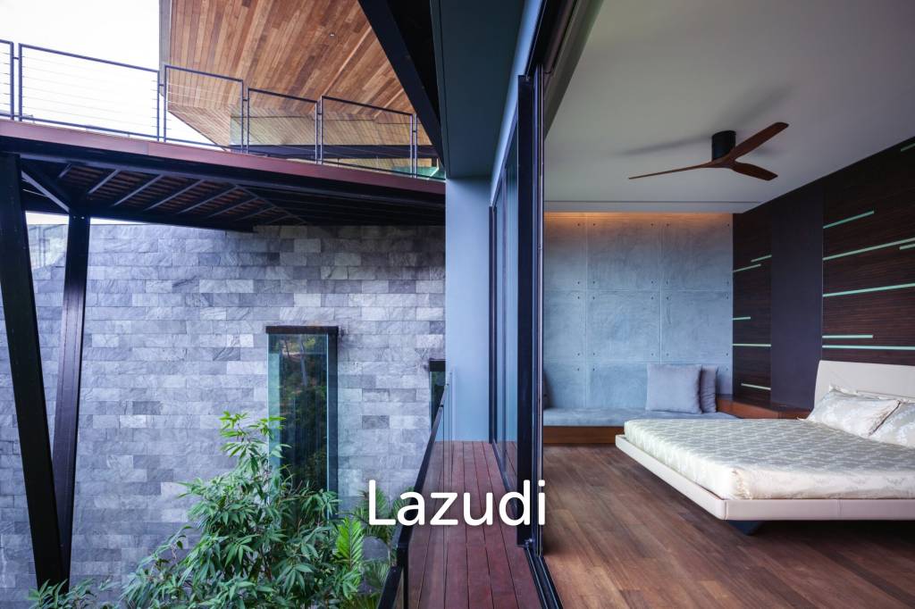 Daily Rent - Kelapa House luxury hillside villa with infinity pool in Bo Phut