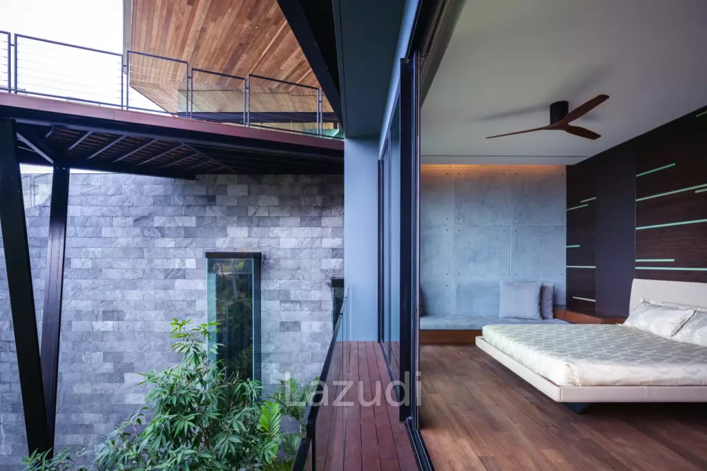 Daily Rent - Kelapa House luxury hillside villa with infinity pool in Bo Phut