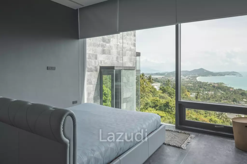 Daily Rent - Kelapa House luxury hillside villa with infinity pool in Bo Phut