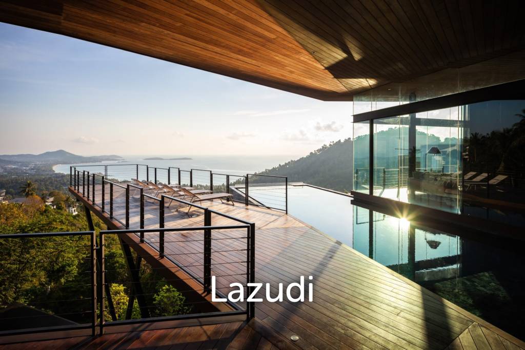 Daily Rent - Kelapa House luxury hillside villa with infinity pool in Bo Phut