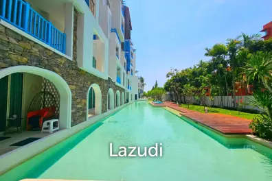 CHELONA :  Beachfront Mediterranean-style condo at Khao Tao