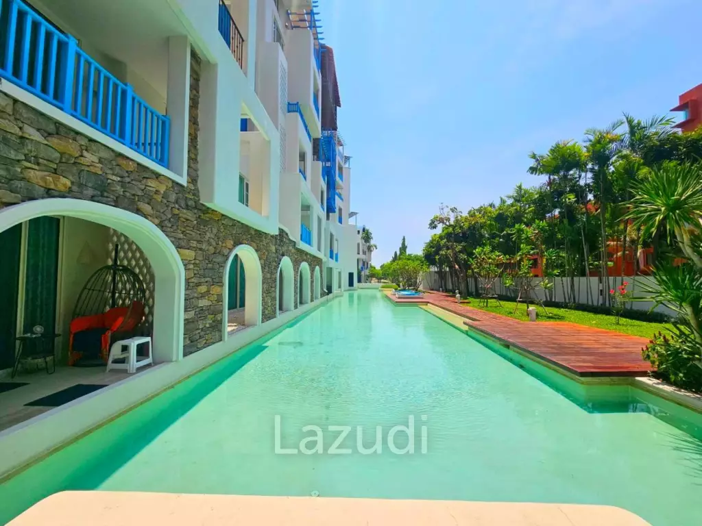 CHELONA :  Beachfront Mediterranean-style condo at Khao Tao