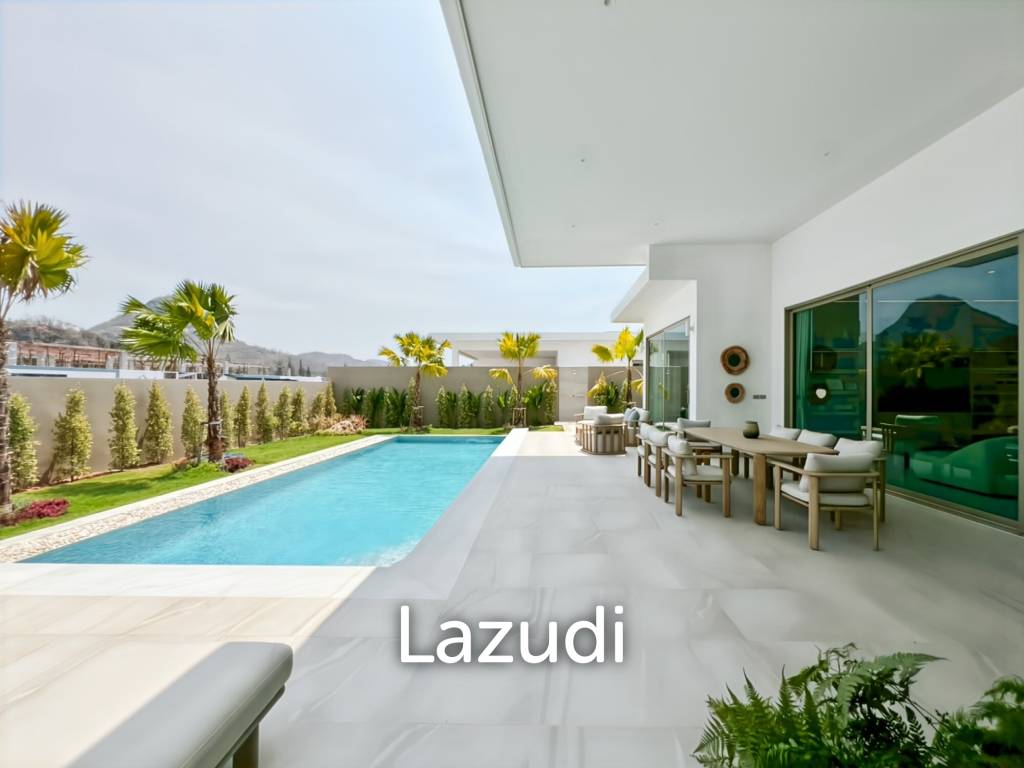 Modern Pool Villa (Type A) with 20kW Solar in The Mountain Estate